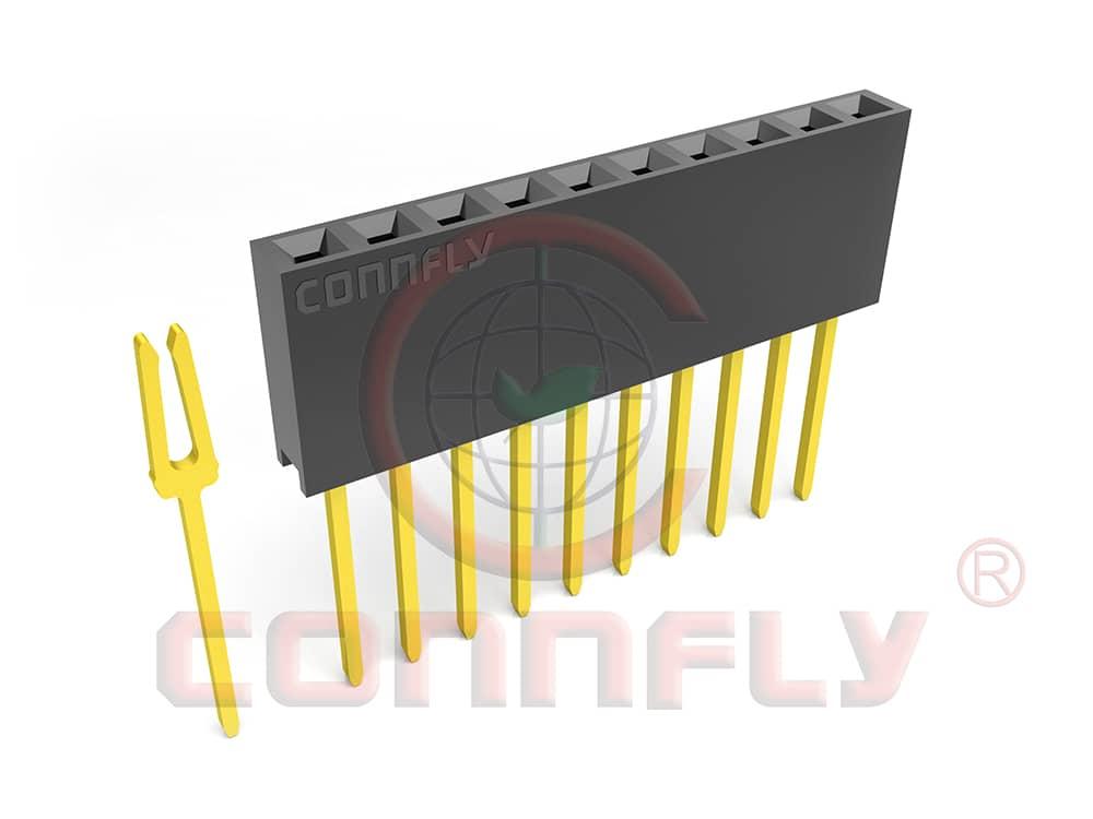 PC104-012 PC104 Single Row V/T Type Tail Length=10.5mm, H=8.5mm