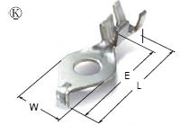 ST710782-1 Φ6.4 EARTH RING TERMINAL(S)