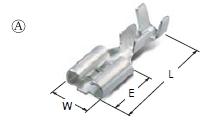 ST730057-3 250 SLIP ON TERMINAL(S)