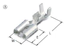 ST730093-2 187 SLIP ON FEMALE TERMINAL