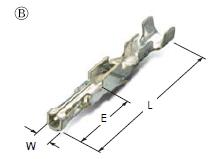ST730424-3 0.64MM PCB PIN FEMALE TERMINAL