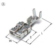 ST731050-3 375 FEMALE TERMINAL (2 WIRE)