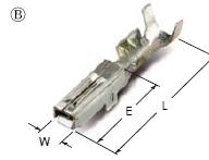 ST731151-3 NEW 090II FEMALE TERMINAL(L)