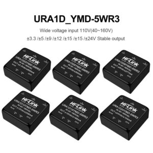 URA1D05YMD-5WR3 URA1D05YMD-5WR3 dc dc step down power converter module URA1D03/09/12/15/24YMD-5W stabilized dual output
