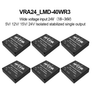 VRB2405LMD-40WR3 VRB2405LMD-40WR3 VRB2412/VRB241215/VRB241224LMD-40W DC-DC isolated power converter module